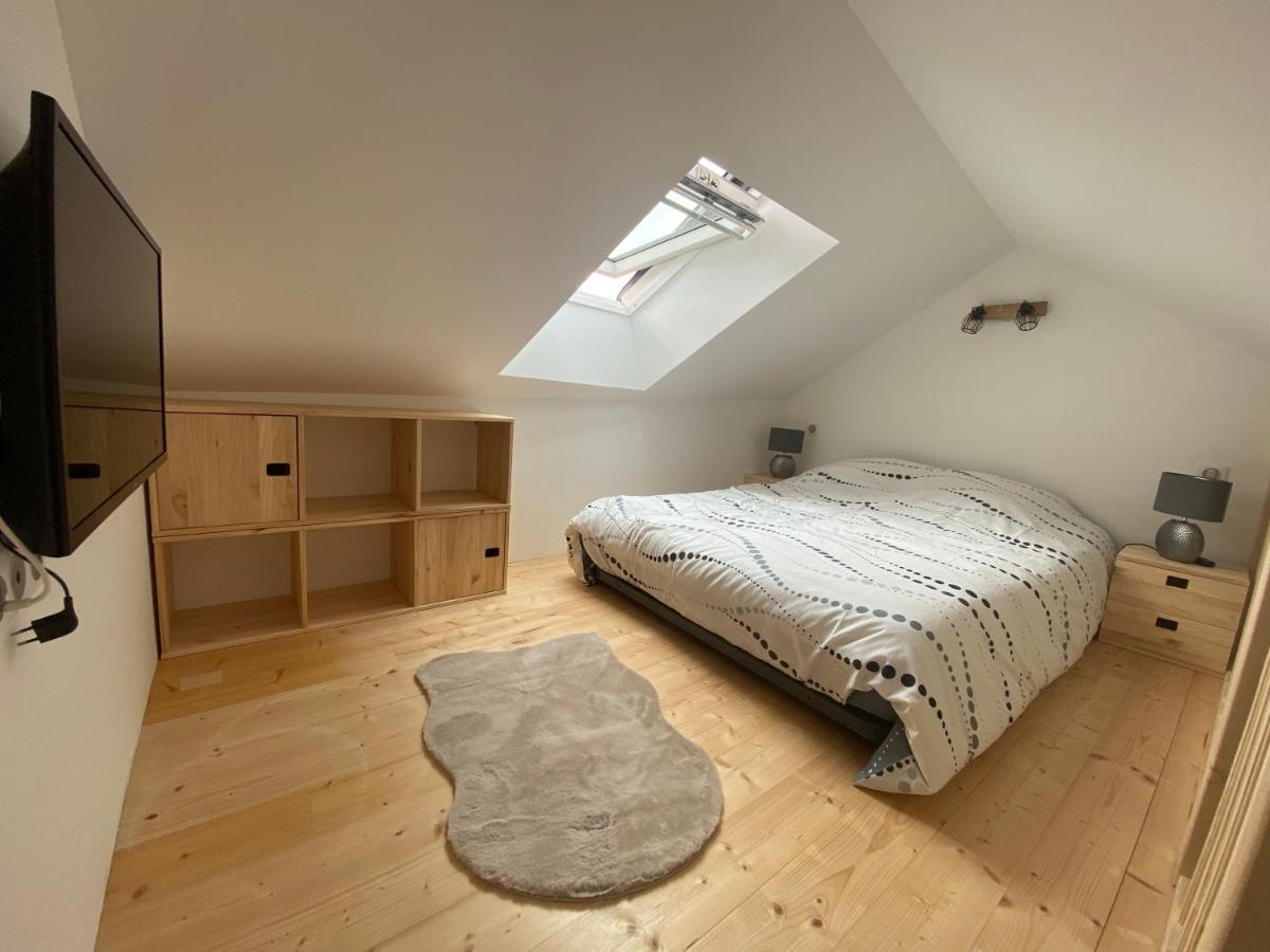 Studio Chez Mongery Landreville Bagian luar foto