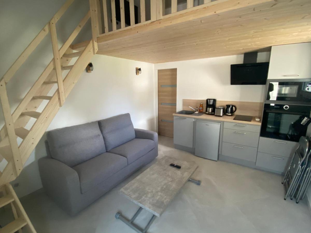 Studio Chez Mongery Landreville Bagian luar foto